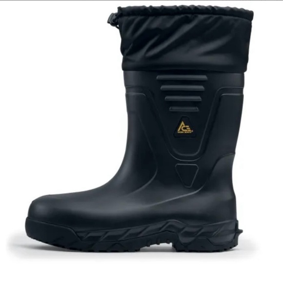 Shoes For Crews Men\'s Black Work Water Resistant Boots Size 9 main image 8